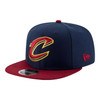 New Era Cleveland Cavaliers Cavs 9FIFTY Snapback Hat Cap Navy / Gray UV