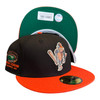 New Era Baltimore Orioles 59FIFTY Fitted Hat Cap Black Mascot Pack