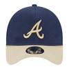 New Era Atlanta Braves 9FORTY Moleskin A-Frame Adjustable Snapback Hat