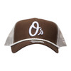 New Era Baltimore Orioles 9FORTY Trucker Rope Snapback Hat