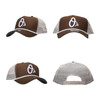 New Era Baltimore Orioles 9FORTY Trucker Rope Snapback Hat