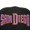New Era San Diego Padres 59FIFTY Hat 1969 EST Side Patch Black