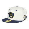 New Era Brewers 59FIFTY Fitted Hat Cap Mascot Pin Pack