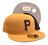 New Era Pittsburgh Pirates Wheat Pack 59FIFTY Fitted Hat Wheat / Black