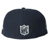 New Era Chicago Bears 59FIFTY Fitted Hat Cap Navy 100 Year Side Patch