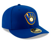 New Era Milwaukee Brewers 59FIFTY Low Profile Fitted Baseball Hat