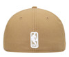 Los Angeles Lakers Team Logoman 59FIFTY Fitted Hat Cap Khaki