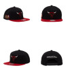Mitchell & Ness Chicago Bulls Glow Script Snapback Hat Cap 1996 NBA Finals Patch