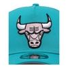 Chicago Bulls 9FORTY A-Frame Snapback Hat Cap Teal / Pink