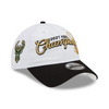 Milwaukee Bucks 9TWENTY 2021 NBA Champions Strapback Hat
