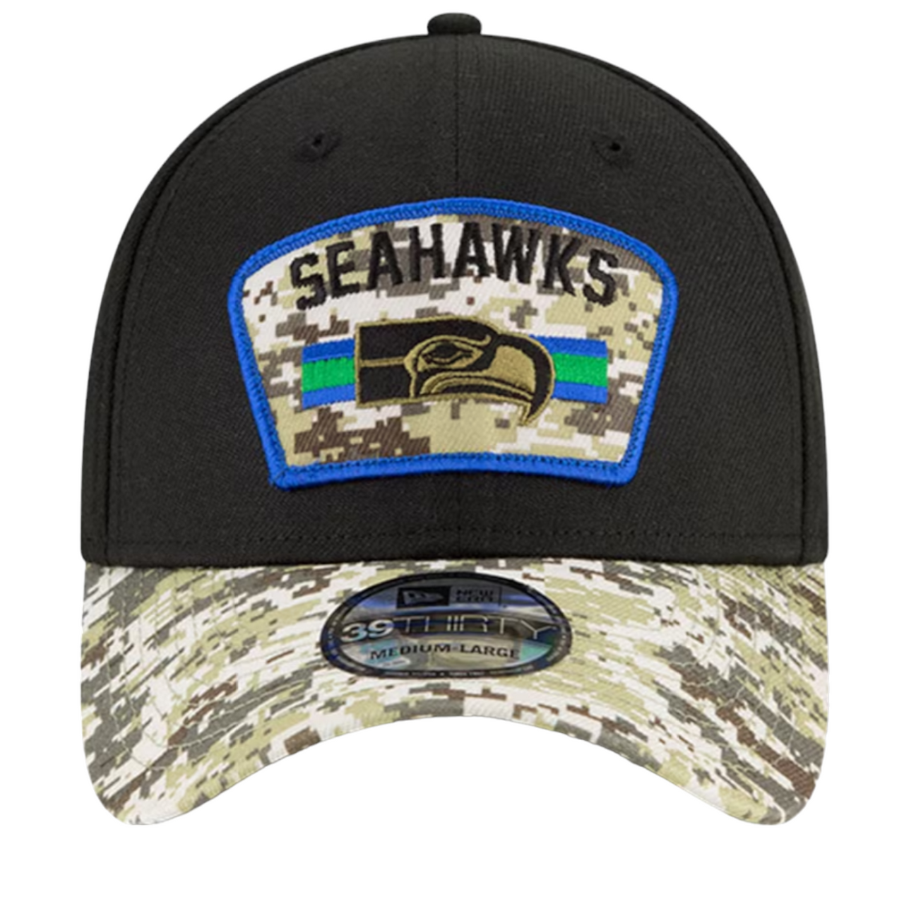 New Era Seattle Seahawks Cap 7 3/4 Navy Blue - Depop - View #5