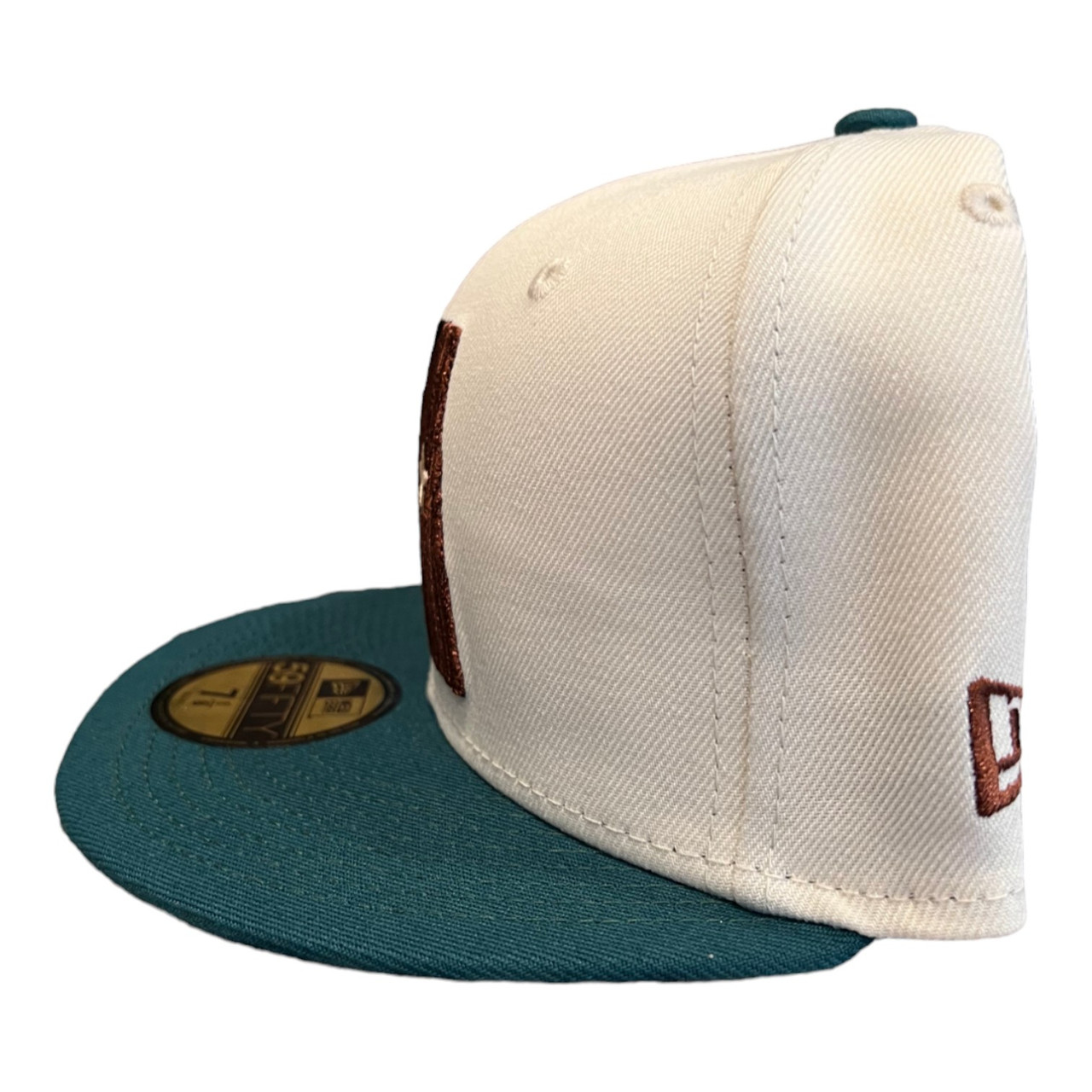 New Era Houston Astros Woodgrain Pack 59FIFTY Hat Cap 50th Year Side Patch