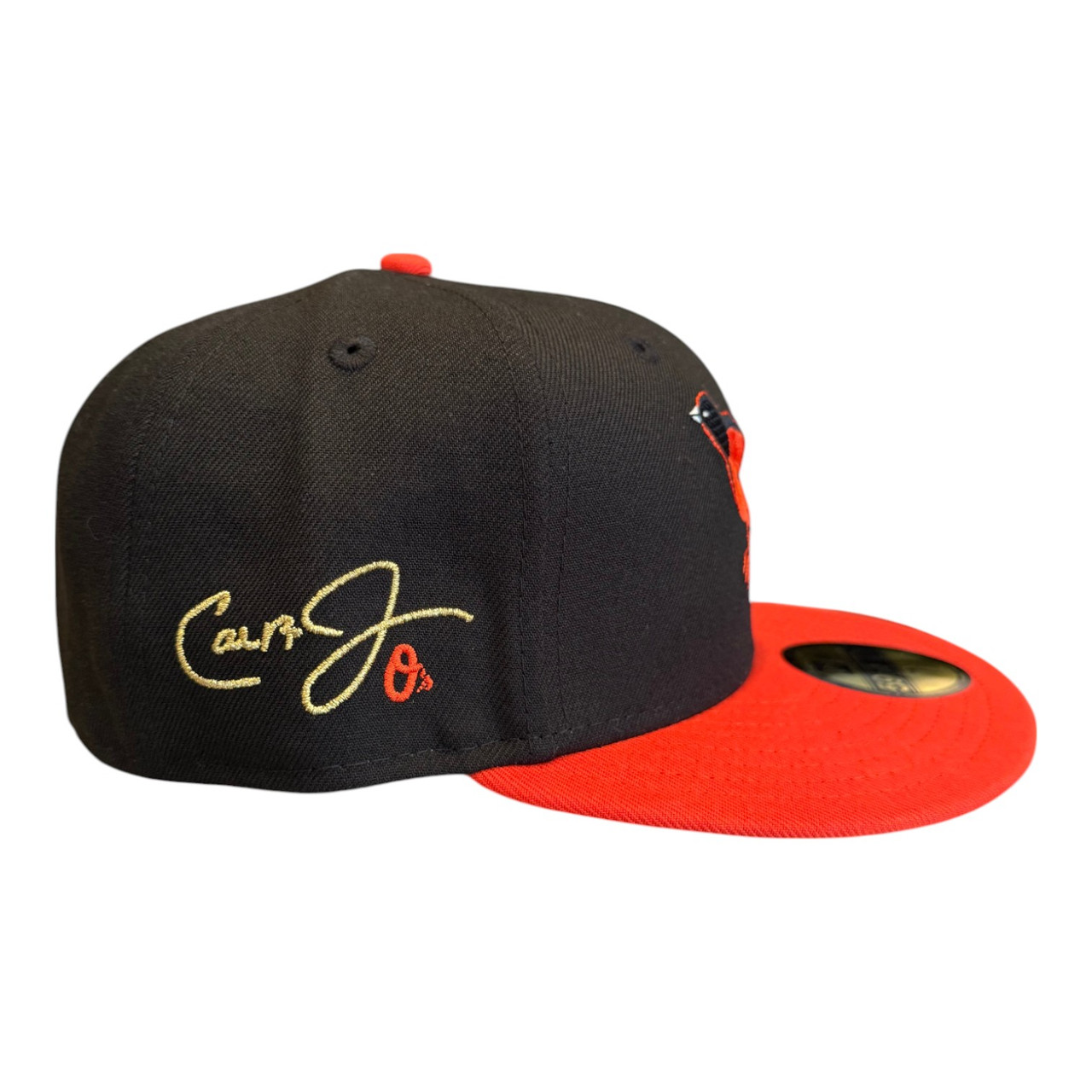 New Era Baltimore Orioles 59FIFTY Fitted Hat Cap Cal Ripken Patch