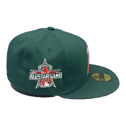 Anaheim Angels 59FIFTY Fitted Hat Watermelon Pack 2010 ASG Patch Anaheim Angels 59FIFTY Fitted Hat Watermelon Pack 2010 ASG Patch
