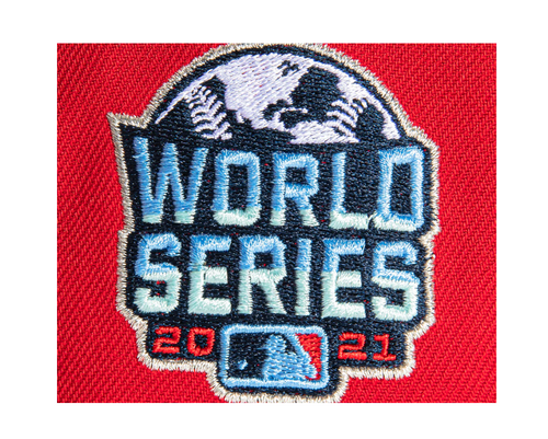 New Era Atlanta Braves ICY 59FIFTY Fitted Hat Club Exclusive WS Side Patch