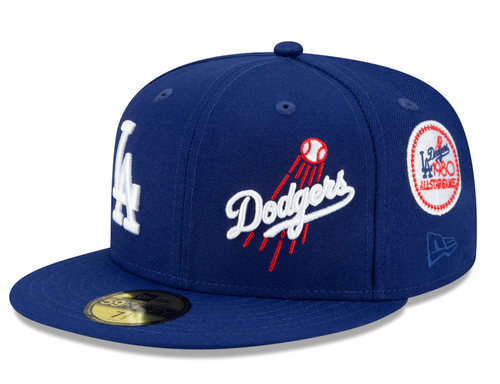 New Era Los Angeles Dodgers Patch Pride 1988 WS 59FIFTY Fitted Hat