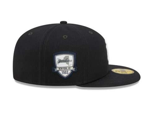 New Era New York Yankees Cityside 59FIFTY Fitted Hat 1903 Side Patch
