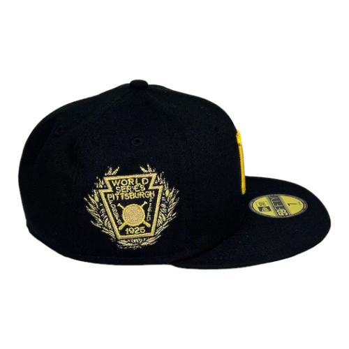 New Era Pittsburgh Pirates 59FIFTY Fitted Hat Cap Laurel Side Patch New Era Pittsburgh Pirates 59FIFTY Fitted Hat Cap Laurel Side Patch