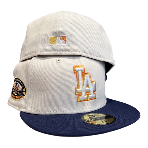 New Era Los Angeles Dodgers 59FIFTY Fitted Hat 50th Year Side Patch