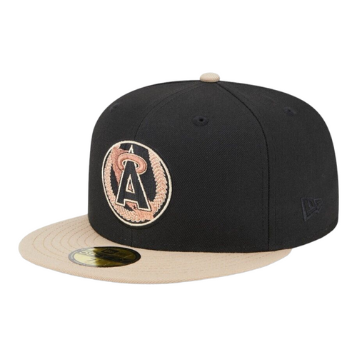New Era Anaheim Angels Rust Belt 2.0 59FIFTY Fitted Hat 35 Year Patch