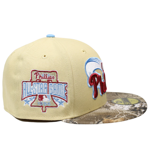 New Era Philadelphia Phillies Realtree 59FIFTY Fitted Hat 1996 ASG Patch