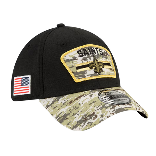 New Era New Orleans Saints Salute to Service 39THIRTY Flex Hat