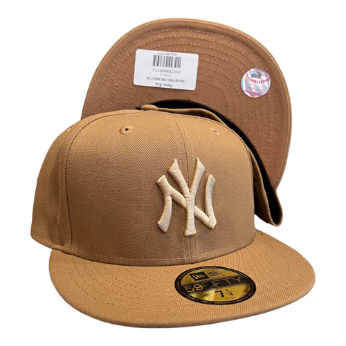 New Era New York Yankees Wheat Pack 59FIFTY Fitted Hat