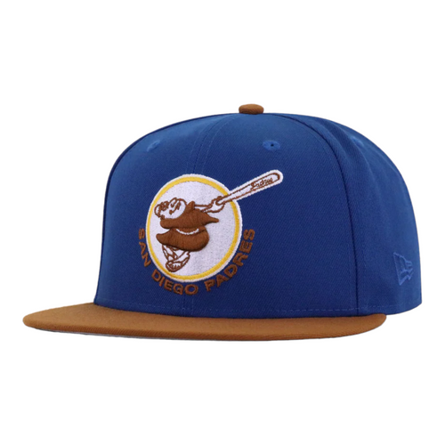 New Era San Diego Padres 59FIFTY Fitted Cap Hat Exclusive Songbird Blue