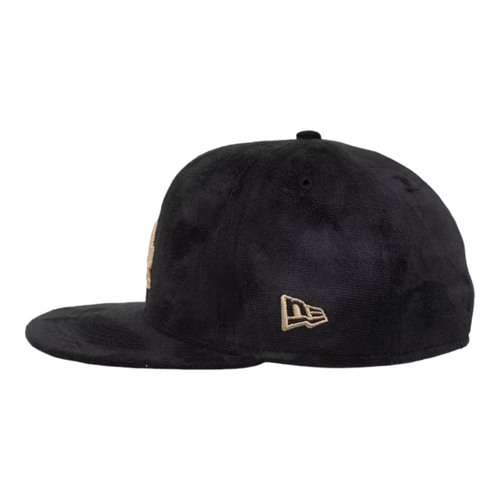 New Era New York Yankees 59FIFTY Fitted Hat Cap Black Tan Suede New Era New York Yankees 59FIFTY Fitted Hat Cap Black Tan Suede