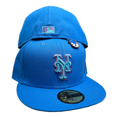New Era New York Mets Outer Space 59FIFTY Fitted Hat Cap With Pin New Era New York Mets Outer Space 59FIFTY Fitted Hat Cap With Pin