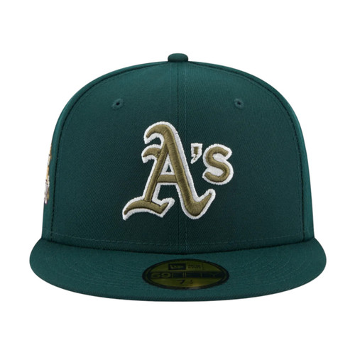 New Era Oakland Athletics Botanical 59FIFTY Fitted Hat 40 Year Side Patch New Era Oakland Athletics Botanical 59FIFTY Fitted Hat 40 Year Side Patch