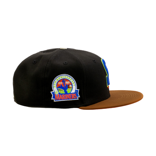 Seattle Mariners 59FIFTY Fitted Hat Cap 30th Anniversary Patch