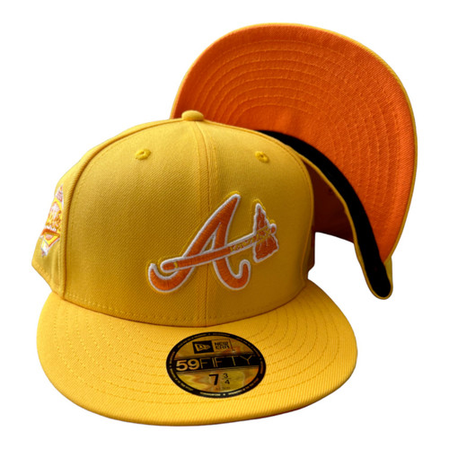 New Era Atlanta Braves Brunch Pack 59FIFTY Fitted Hat 1995 WS Side Patch