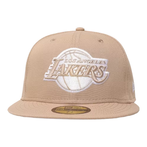 New Era Los Angeles Lakers Camel Pack 59FIFTY Fitted Hat New Era Los Angeles Lakers Camel Pack 59FIFTY Fitted Hat