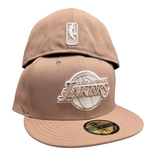 New Era Los Angeles Lakers Camel Pack 59FIFTY Fitted Hat New Era Los Angeles Lakers Camel Pack 59FIFTY Fitted Hat