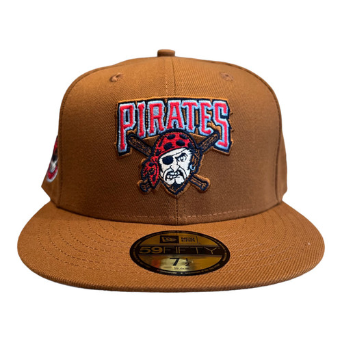 New Era Pittsburgh Pirates Bourbon Pack 59FIFTY Fitted Hat 30th Year Patch
