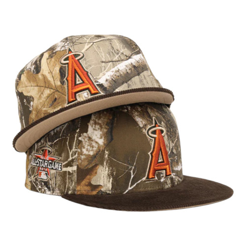 New Era Anaheim Angels Realtree Camo 59FIFTY Fitted Hat 2010 All Star Game