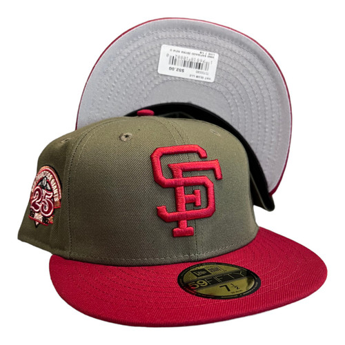 New Era San Francisco Giants 59FIFTY Fitted Hat 25 Year Side Patch