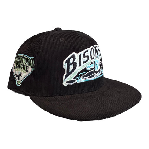 New Era Buffalo Bisons Sliding Buster 59FIFTY Fitted Hat Cap Corduroy MiLB New Era Buffalo Bisons Sliding Buster 59FIFTY Fitted Hat Cap Corduroy MiLB