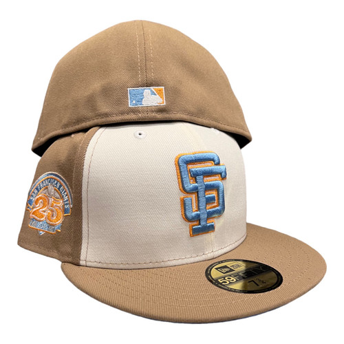 New Era San Francisco Giants 59FIFTY Fitted Hat 25 Year Anniversary Patch