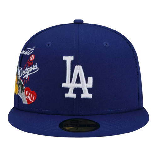 New Era Los Angeles Dodgers City Cluster 59FIFTY Fitted Hat New Era Los Angeles Dodgers City Cluster 59FIFTY Fitted Hat