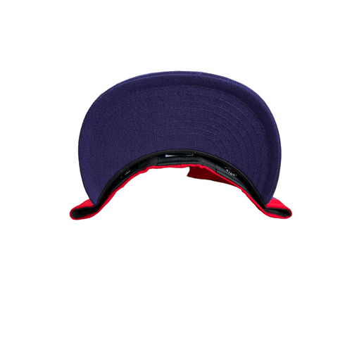 Cincinnati Reds 59FIFTY Fitted Hat Cap Purple Undervisor