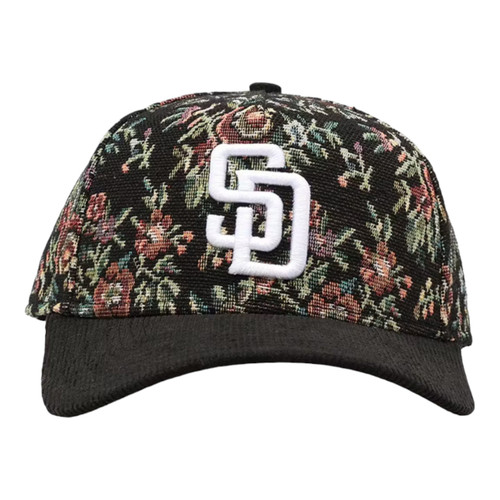 New Era San Diego Padres Floral Tapestry 9FORTY Snapback Hat