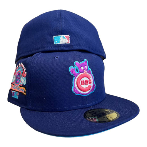 New Era Chicago Cubs 59FIFTY Hat Cap Blue 1990 All Star Game Side Patch