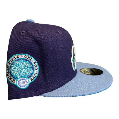 New Era Chicago Cubs 59FIFTY Fitted Hat Wrigley Field Patch