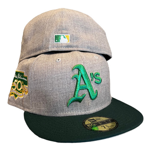 New Era Oakland Athletics 59FIFTY Fitted Hat Cap Jackie Robinson Patch