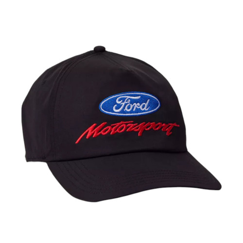 America Needle Ford Motorsport Adjustable Snapback Hat Black