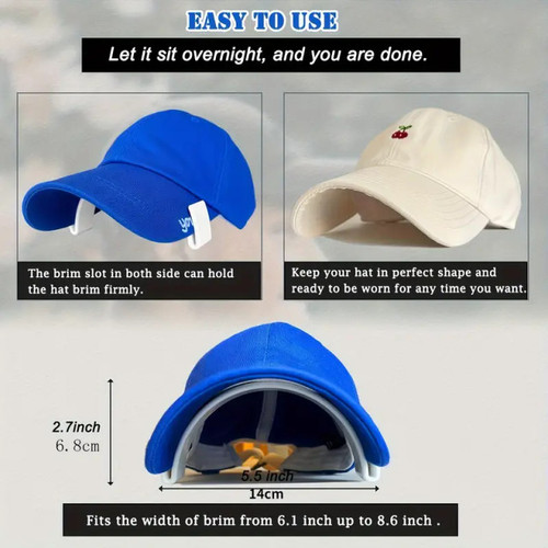 Baseball Hat Cap Brim Hat Bender Shaper Hat Curving Tool Baseball Hat Cap Brim Hat Bender Shaper Hat Curving Tool