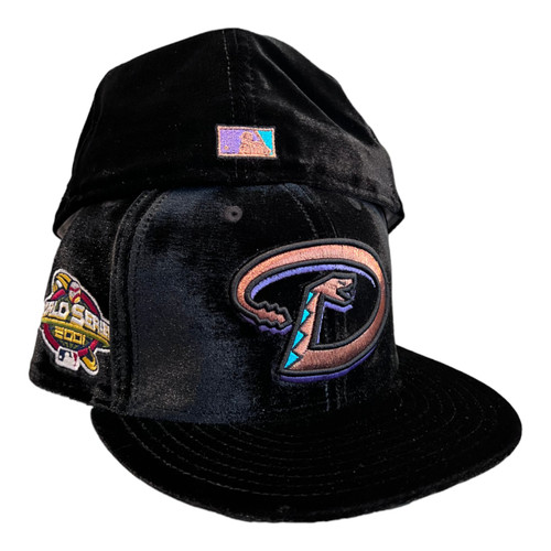 New Era Arizona Diamondbacks 59FIFTY Fitted Hat Velvet 2001 World Series New Era Arizona Diamondbacks 59FIFTY Fitted Hat Velvet 2001 World Series