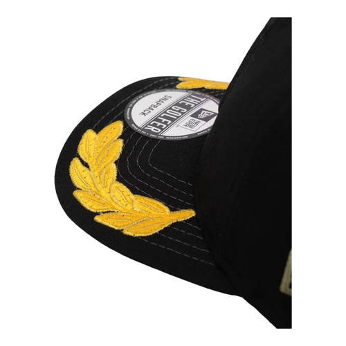 New Era Los Angeles Lakers Military Patch Pre Curved Adjustable Snapback Hat